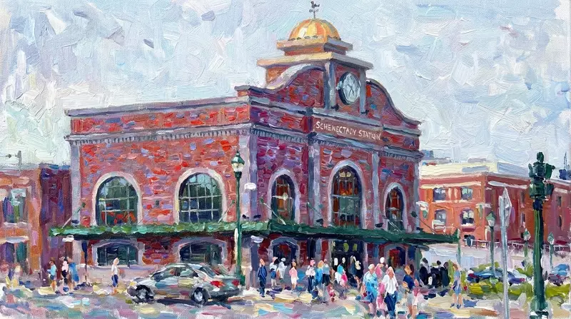 Painting of Schenectady