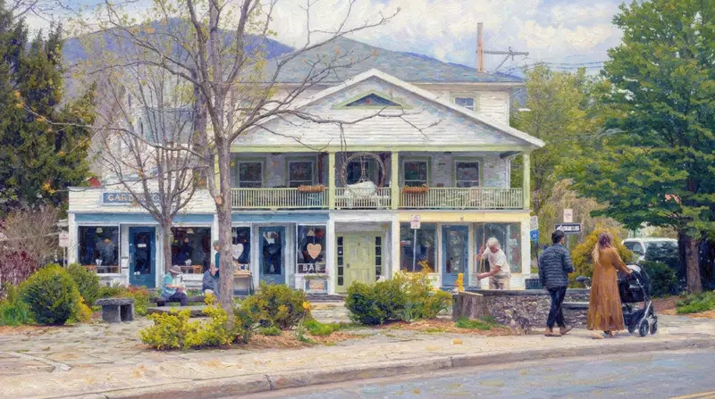 Painting of Woodstock