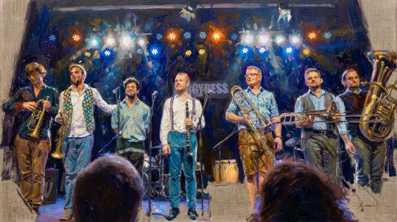 Painting of World Music